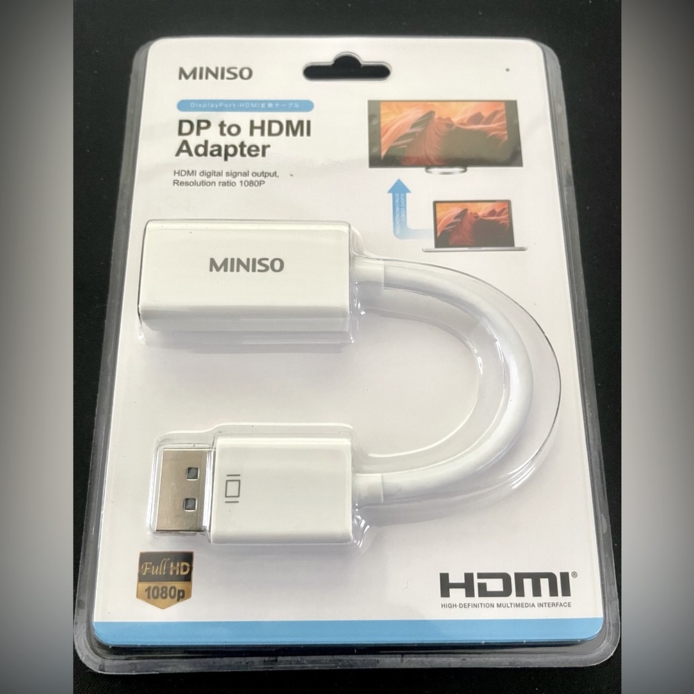DP to HDMI Adapter New